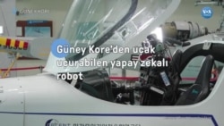 Güney Kore’den uçak uçurabilen yapay zekalı robot
