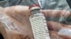 (FILES) In this file photo one vial of the drug Remdesivir is viewed during a press conference about the start of a study with the Ebola drug Remdesivir in particularly severely ill patients at the University Hospital Eppendorf (UKE) in Hamburg, northern 